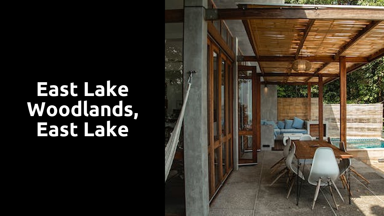East Lake Woodlands, East Lake