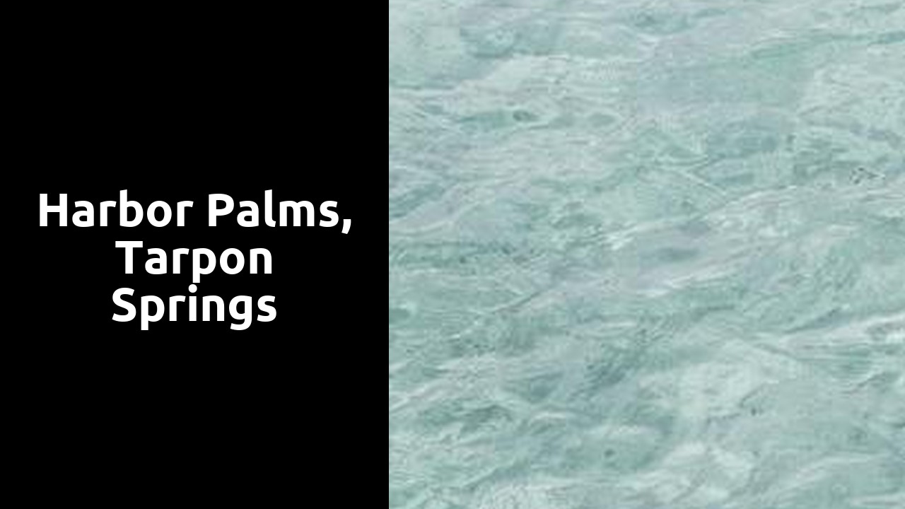 Harbor Palms, Tarpon Springs