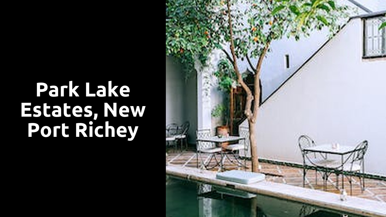 Park Lake Estates, New Port Richey